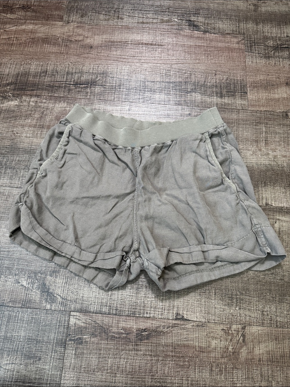 Faherty Women's Gray Casual Lounge Shorts